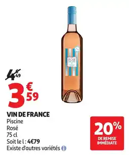 Auchan Direct Piscine Rosé offre