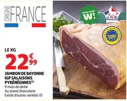 Auchan Direct Jambon de Bayonne offre