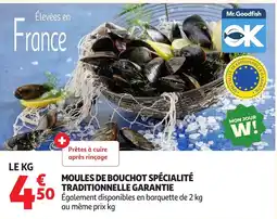 Auchan Direct Mr. Goodfish Moules de Bouchot offre