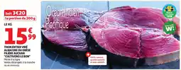 Auchan Direct THON ENTIER VIDÉ ALBACORE OU OBÈSE offre