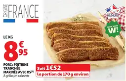 Auchan Direct Le Porc Français Poitrine offre