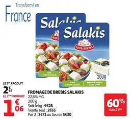 Auchan Direct Salakis Fromage de brebis offre