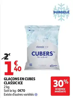 Auchan Direct CUBERS Glaçons en cubes offre