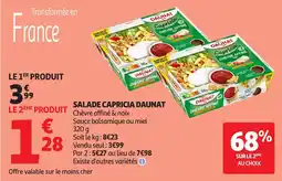 Auchan Direct DAUNAT SALADE CAPRICIA offre