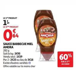 Auchan Direct AMORA Sauce barbecue miel offre