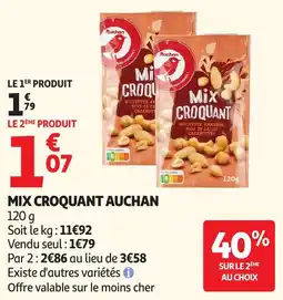 Auchan Direct Mix Croquant Auchan offre