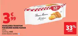 Auchan Direct Bonne Maman Madeleines Tradition offre