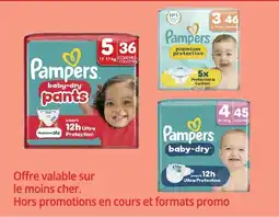 Auchan Direct Pampers baby-dry pants offre