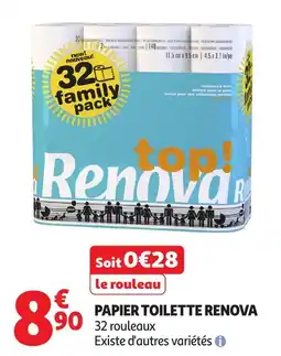 Auchan Direct Renova Papier toilette offre