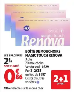 Auchan Direct Renova Magic Touch offre