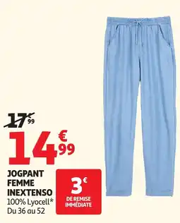Auchan Direct INEXTENSO JOGPANT FEMME offre