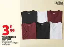 Auchan Direct INEXTENSO TEE-SHIRT FEMME offre