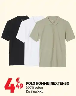 Auchan Direct INEXTENSO POLO HOMME offre