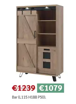 Meubles Crack Bar offre