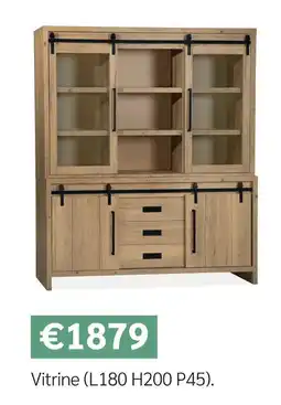 Meubles Crack Vitrine offre