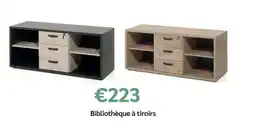 Meubles Crack Bibliothèque à tiroirs offre