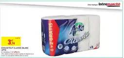 Intermarché Apta essuie-tout classic blanc offre