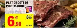E.Leclerc Plat de côte de porc marine offre