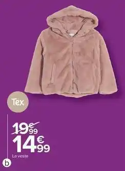 Carrefour Drive Tex - veste femme offre