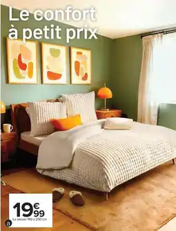 Carrefour Drive La parure 140 x 200 cm offre