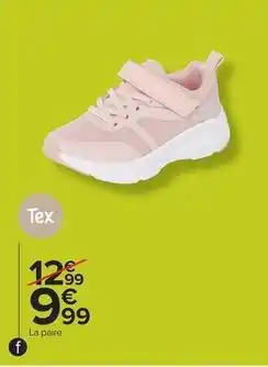Carrefour Drive Tex - la paire offre