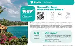 Carrefour Drive Mars - sejour à koh samui hôtel amari koh samui 5 offre