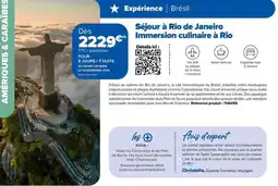 Carrefour Drive Rio - séjour à de janeiro immersion culinaire à offre
