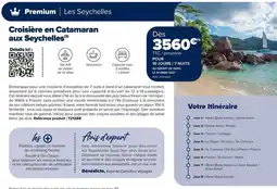 Carrefour Drive Eden - croisière en catamaran aux secychelles offre