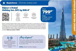 Carrefour Drive Jvc - sejour à dubai holiday inn by ihg 4 offre