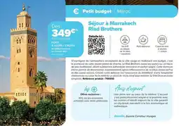 Carrefour Drive Sejour à marrakech offre