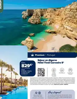Carrefour Drive Séjour en elgarve hôtel tvc11 offre