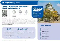 Carrefour Drive Circuit le japon des sensations : circuit individuel en 3 offre