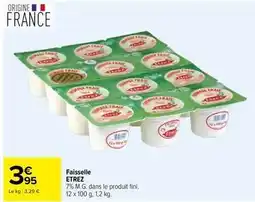 Carrefour Drive Fini - faisselle offre