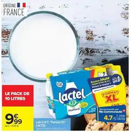 Carrefour Drive Lactel - lait u.h.t. format xl offre