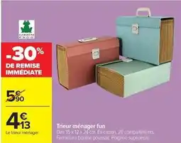 Carrefour Drive Dim - trieur ménager fun offre