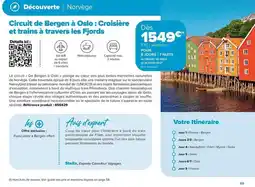 Carrefour Drive Circuit de berguer à oslo : croisière et trains à travers les fiords offre