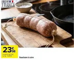 Carrefour Drive Saucisson à cuire offre