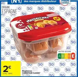 Carrefour Drive Carrefour - magdalenas classic offre