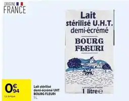Carrefour Drive Lait stérilisé uht demi-écrémé uht bourg offre