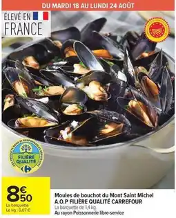 Carrefour Drive Carrefour - moules de bouchot du mont saint michel a.o.p offre