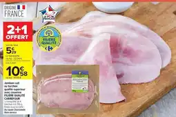 Carrefour Drive Carrefour - jambon cuit au label rouge offre