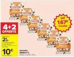 Carrefour Drive Menguy's - amandes offre