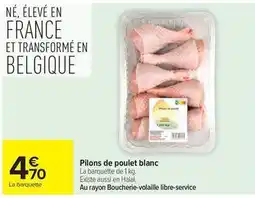 Carrefour Drive Pilons de poulet blanc offre