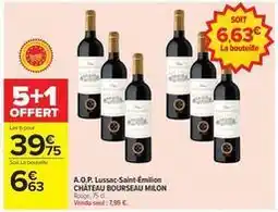 Carrefour Drive A.o.p. lussac-saint-emilion offre