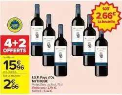 Carrefour Drive Mythique languedoc - i.g.p. pays d'oc offre