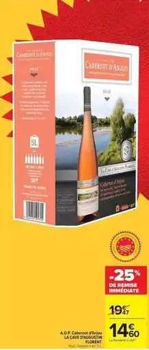 Carrefour Drive La cave d'augustin florent - a.o.p. couver fusilli offre