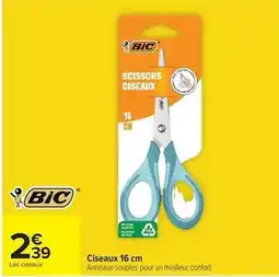Carrefour Drive Bic - ciseaux offre