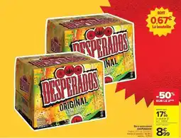 Carrefour Drive Desperados - bière offre