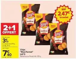 Carrefour Drive Lay's - chips maxi format offre