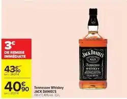Carrefour Drive Jack daniel's - tennessee whiskey offre